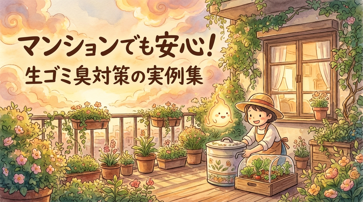 マンションでも安心！生ゴミ臭対策の実例集