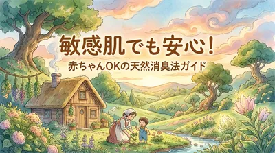 敏感肌でも安心！赤ちゃんOKの天然消臭法ガイド