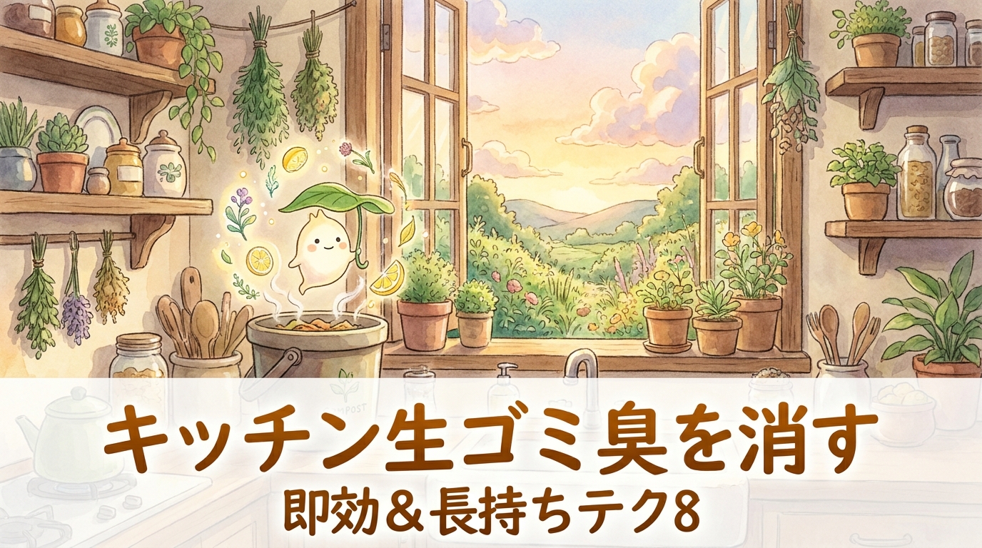 キッチン生ゴミ臭を消す即効＆長持ちテク8