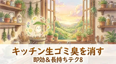 キッチン生ゴミ臭を消す即効＆長持ちテク8
