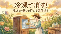 冷凍で消す！生ゴミの臭いを抑える保存術5